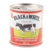 BLACK AND WHITE - Sweetened Condensed Milk, 300 Millilitre