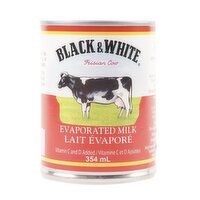 BLACK AND WHITE - Evaporated Milk, 354 Millilitre