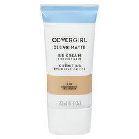 Cover Girl - Clean Matte BB Cream For Oily Skin - Light/Medium, 30 Millilitre