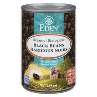 Eden - Black Beans, 398 Millilitre