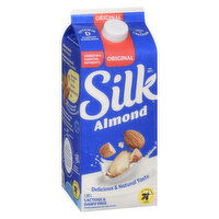 Silk - Silk Almond Milk Alternative Orgina, 1.89 Litre