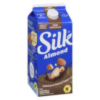 Silk - Silk Almond Milk Alt Dark Chocolate, 1.89 Litre