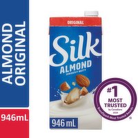 Silk - Almond Milk Alternative Original, Shelf Stable, 946 Millilitre