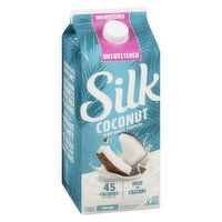 Silk - SILK Coconut Milk Al Unsweetened, 1.89 Litre