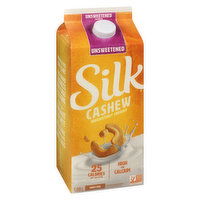 Silk - SILK Cashew Milk Alt Unsweetened, 1.89 Litre