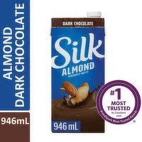 Silk - Almond Milk -  Dark Chocolate, 946 Millilitre