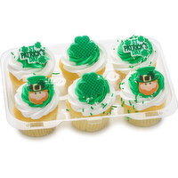 Bake Shop - Assorted Cupcakes with Buttercream, St. Patrick's Day, 6 Each