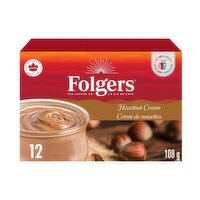 Folgers - Coffee K-Cups Hazelnut Cream, 12 Each
