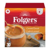 Folgers - Caramel Drizzle Coffee Pods, 30 Each