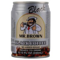 MR BROWN - Black Coffee no sugar, 1 Each