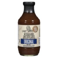 G Hughes - Sugar Free Original BBQ Sauce, 490 Millilitre