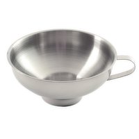 Norpro - Stainless Steel Wide Mouth Funnel with Handle, 1 Each