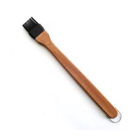 Norpro - Wood And Silicone BBQ Brush, 1 Each