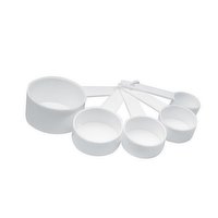 Norpro - White Plastic Measuring Cup Set, 1 Each
