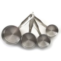 Norpro - Stainless Steel Measuring Cups - Set of 4, 4 Each