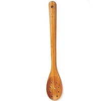 Norpro - 12in Bamboo Spoon With Holes, 1 Each