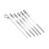 Norpro - Stainless Steel Flat Skewers, 1 Each