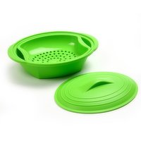 Norpro - Silicone Micro Steamer, 1 Each