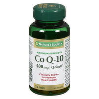 Nature's Bounty - Co Q-10 400mg Q-Sorb, 30 Each