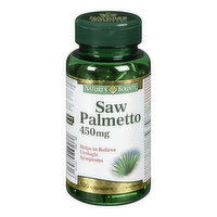 Nature's Bounty - Saw Palmetto 450mg, 100 Each