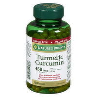 Nature's Bounty - Turmeric Curcumin 450mg, 120 Each