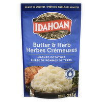 Idahoan - Mashed Potatoes - Butter & Herb, 113 Gram