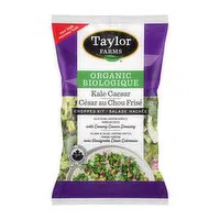 Taylor Farms - Organic Kale Caesar Chopped Kit