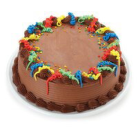 Bake Shop - 4x6 Fzn Celebration Chocolate Iced Cke, 570 Gram