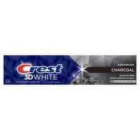 Crest - 3D White Advanced Charcoal Toothpaste, 135 Millilitre