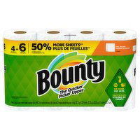 Bounty - Full Size Sheets Paper Towels, 50% More, 4 Each