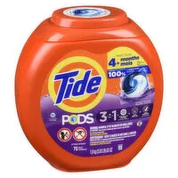 Tide - Tide Liq Pods Spring Meadow 76 Count, 1.89 Kilogram