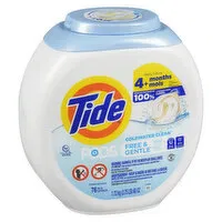 Tide - Tide Liquid Pods Free & Gentle, 1.81 Kilogram