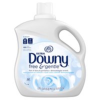 Downy - Ultra Laundry Liquid Fabric Softener, Free Gentle, 3.29 Litre