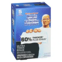 Mr clean - MrClean Magic Eraser Ultra Thick 5Pk, 5 Each