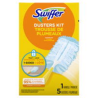 Swiffer - Dusters Kit, 1 Handle, 5 Dusters, 1 Each