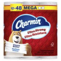 CHARMIN - Strong 4/12 Mega 200., 12 Each