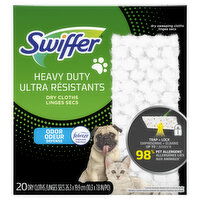 Swiffer - Swiffer Heavy Duty Dry Cloths Odr Def, 20 Each