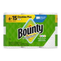 Bounty - Paper Towel 6 Eq 15 Rolls, 6 Each