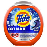 Tide - Power Pods Oxi Max, 25 Each