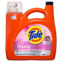 Tide - Liquid Laundry Detergent  +Ultra Downy, April Fresh, 83 Loads, 3.46 Litre