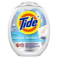 Tide - Power Pods Free Gentle Coldwater, 45 Each