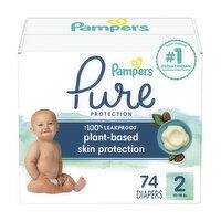 Pampers - Pure Protection - Size 2, 74 Each