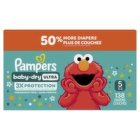 Pampers - Baby Dry Ultra - Size 5, 138 Each