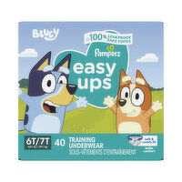 Pampers - Bluey Easy Ups Training Underwear - Size 6T - 7T, 40 Each