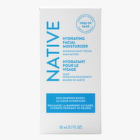 NATIVE - Hydrating Facial Moisturizer with Shea Butter, 50 Millilitre