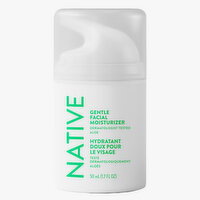 NATIVE - Gentle Face Moisturizer with Aloe, 50 Millilitre