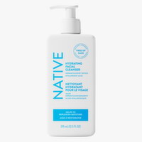NATIVE - Hydrating Cleanser with Hyaluronic Acid, 370 Millilitre