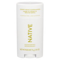 NATIVE - Deodorant Stick - Desert Grass, 75 Gram
