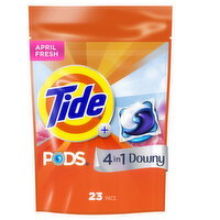 Tide - Laundry Detergent Power Pods With Downy April Fresh, 23 Pack, 1 Each