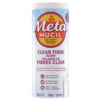 Meta Mucil - Metamucil Clear Fiber Blend 75 Doses, 330 Gram